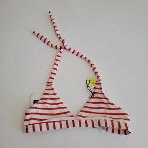 Gap Kids Girl's Halter Striped Swim Top